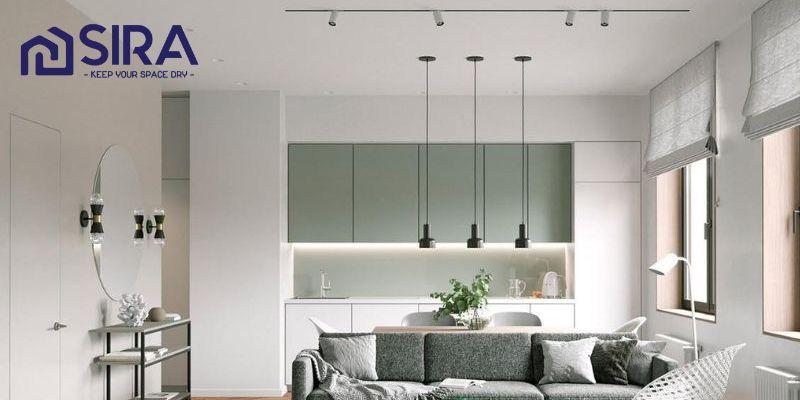 giá sơn kova trắng sứ